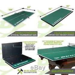 Dunlop Official Size Table Tennis Conversion Top Pre-assembled with Post Ping Pong