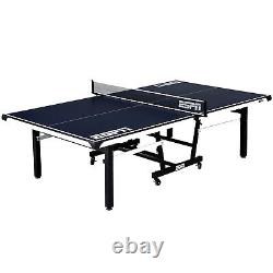 ESPN 1642124 18mm 2 Piece Indoor Table Tennis Table with Table Cover