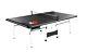 Espn Mid Size 15mm 4-piece Indoor Table Tennis Table, Accessories Included, Blac