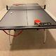 Espn Mid Size 15mm 4-piece Indoor Tennis Table Accessories Included Ping Pong
