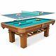 Eastpoint Sports 87 Sinclair Billiard Pool Table With Table Tennis Top Green