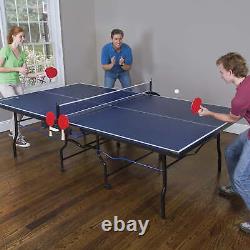 EastPoint Sports Classic Sport 15mm Table Tennis Table, Tournament Size 9