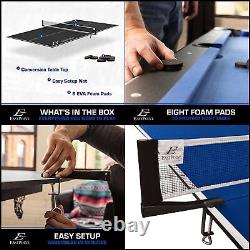 EastPoint Sports Ping Pong Conversion Top, Foldable Table Tennis Topper