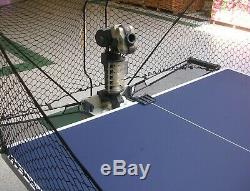 Expert Level Ping Pong Table Tennis Robot Ball Machine Double Snake Top FQJ-4