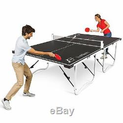 Fold N Store Tennis Table15mm Sports Easy Setup Tournament Size Rust resistant