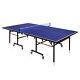 Foldable Competition-ready Table Tennis Table Removable Net Locking Casters Fun