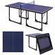 Foldable Outdoor Indoor Midsize Compact Ping-pong Table Tennis Table Play Game