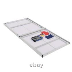 Foldable Outdoor Indoor Tennis Ping Pong Table 2 Paddles and 3 Balls Included