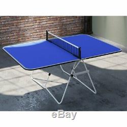 Foldable Portable Table Tennis Ping Pong Table Camping Picnic Game Room Sports