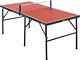 Foldable Small Size Ping Pong Table-60 X 30 Portable Table Tennis Table With N