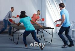 Folding Table Tennis No Tools Easy Assembly Nice Foldable Portable Easy Carry