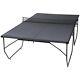 Franklin Sports Easy Assembly Table Tennis Table Black Portable Activity Play