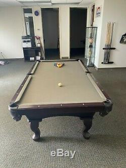 GAMES & THINGS Indoor Sturdy Professional Pool Table + Ping Pong Top