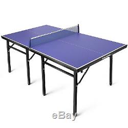GOLDORO Table Tennis Table Outdoor/Indoor MultiUse Pingpong table Easy Attach