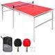 Gosports Mid Size 6 X 3 Foot Indoor Outdoor Table Tennis Ping Pong Game Set