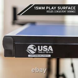 HEAD 15mm Surface Grand Slam Ping Pong Table Tennis with Net and Post Set (Used)