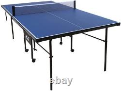 HLC Junior Foldable Table Tennis Table Blue 206 114.5 76CM