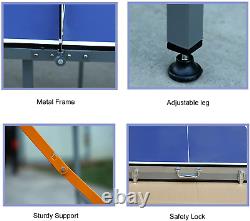 Haokang Table Tennis Table Ping-Pong Table Set Foldable & Portable Table Mid-Siz