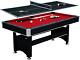 Hathaway Spartan 6' Pool Table, Billiards+table Tennis Top 72 L X 38 W X 31 H