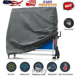 Heavy Duty Waterproof Table Tennis Ping Pong Table Cover Protector Outdoor US AN