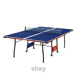 Indoor 15mm Ping Pong Table with Quick Clamp Ping Pong Net Set Americana