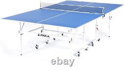 Indoor 15mm Ping Pong Table with Quick Clamp Ping Pong Net Set Single Pl