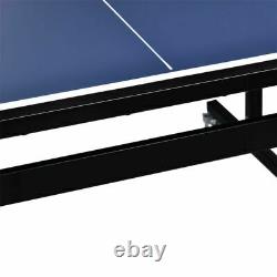 Indoor-Outdoor Folding Table Tennis Table Ping Pong Game Table 107.87x60 x30inch