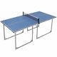 Indoor/outdoor Table Tennis Ping Pong Table With Paddle Great For Small Spaces