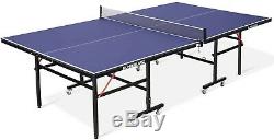 Indoor Pong Pong Table Tennis Table 95% Preassembled Out of the Box