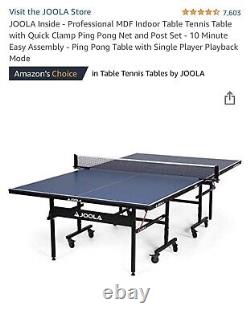 JOOLA 11200 Professional MDF Indoor 15mm Table Tennis Blue
