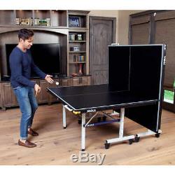 JOOLA Noctis 19mm Table Tennis Table with Rackets and Balls