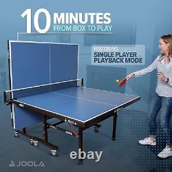 JOOLA Professional MDF Indoor Table Tennis Table with Quick Clamp