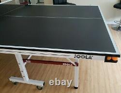 JOOLA Rally Professional Table Tennis Table w Quick Clamp Ping Pong 18mm Top
