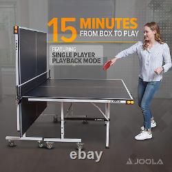 JOOLA Rally TL Professional MDF Indoor Table Tennis Table With Quick Clamp Ping