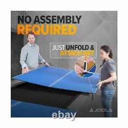Joola Ping Pong Table Tennis Conversion Top Full Size Compact Foam Backing 4 Pc