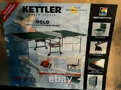 KETTLER Tournament Table Tennis Table OSLO Deluxe Model 7035-590, Weatherproof