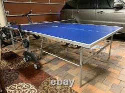 Kettler TopStar XL Indoor/Outdoor Table Tennis Ping Pong Blue Top Made Germany