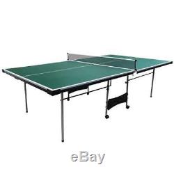Lancaster 4 Piece Official Size Indoor Folding Ping Pong Game Table (Open Box)