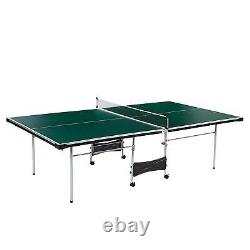 Lancaster 4 Piece Official Size Indoor Folding Table Tennis Ping Pong Game Table