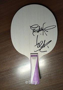 MA LONG SHIWEN ZHENDONG WANG MANYU XU XIN Autographed Ping-Pong Table Tennis