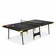 Md Sports Official Size Table Tennis Table, Black/yellow W