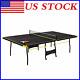 Md Sports Official Size Table Tennis Table Black/yellow Model# Tt415y22014