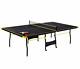 Md Sports Ttt415 047m 15mm 4 Piece Indoor Table Tennis Black/yellow