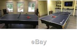 MD Sports Table Tennis Conversion Top with Retractable Net, No Assembly Required