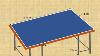 Measurement Of Table Tennis Table Net Height Of Table Tennis Ping Pong Net Height