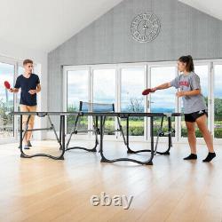 Mesas de Tenis de Mesa Vermont Mesas de Ping Pong Plegables + Raquetas/Pelotas