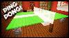 Minecraft How To Build A Ping Pong Table