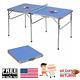 Mini Table Tennis Mid-size Ping Ponggame Set Indoor/outdoor Foldable Table New