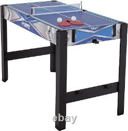 Multi-Game Table Indoor Family Fun Basketball, Ping Pong, Billiards 13-in-1