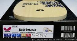 NEW Butterfly Japan Ryu Seung Min Max Penhold Table Tennis Hinoki Racket Blade